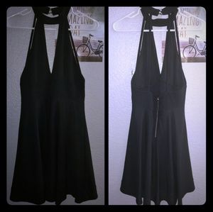 Short black homecoming dress